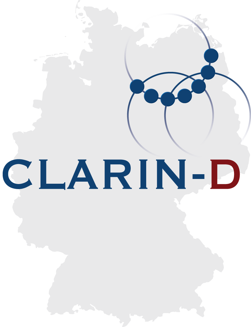 Logo of CLARIN-D