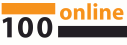 Logo 100-online, Univ. Stuttgart